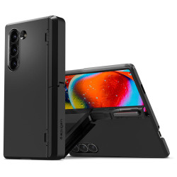 Coque arrière Spigen Tough Armor Pro pour Samsung Galaxy Z Fold 6 - Noir