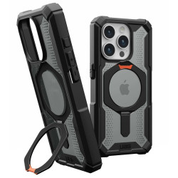 Coque arrière UAG Plasma XTE Kickstand avec MagSafe pour Apple iPhone 15 Pro - Orange/Noir