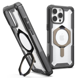 Coque arrière UAG Plasma XTE Kickstand avec MagSafe pour Apple iPhone 16 Pro Max - Titane/Noir