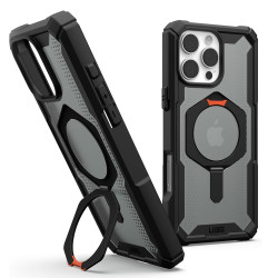 Coque arrière UAG Plasma XTE Kickstand avec MagSafe pour Apple iPhone 16 Pro - Orange/Noir