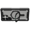 Coque arrière UAG Plasma XTE Kickstand avec MagSafe pour Samsung Galaxy S25 Ultra - Transparent/Noir 1