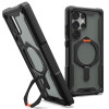 Coque arrière UAG Plasma XTE Kickstand avec MagSafe pour Samsung Galaxy S25 Ultra - Orange/Noir 0