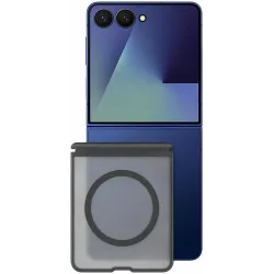 Coque arrière Blueo Skin Friendly Frosted Anti-Drop MagSafe pour Samsung Galaxy Z Flip 8 - Noir