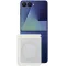 Coque arrière Blueo Skin Friendly Frosted Anti-Drop MagSafe pour Samsung Galaxy Z Flip 8 - Gris clair