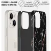 Coque arrière Burga Tough pour Apple iPhone 14 - Rose Gold Marble 1