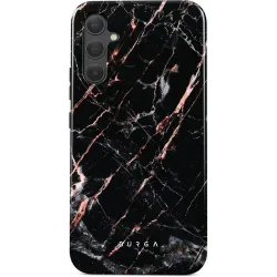 Coque arrière Burga Tough pour Samsung Galaxy A35 - Rose Gold Marble