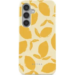 Coque arrière Burga Tough pour Samsung Galaxy S24 - Lemon Tart