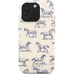 Coque arrière Burga Tough pour Apple iPhone 16 Pro - Derby Race