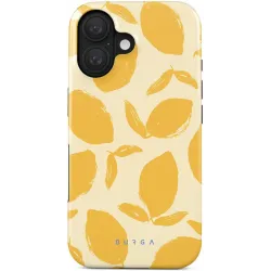 Coque arrière Burga Tough pour Apple iPhone 16 - Lemon Tart