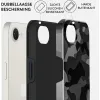 Coque arrière Burga Tough pour Apple iPhone 17e/16e - Night Black Camo 1