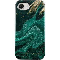 Coque arrière Burga Tough avec MagSafe pour Apple iPhone 16e - Emerald Pool