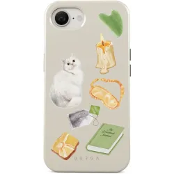 Coque arrière Burga Tough avec MagSafe pour Apple iPhone 16e - Soft Era