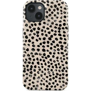 Coque arrière Burga Tough avec MagSafe pour Apple iPhone 15 - Almond Latte