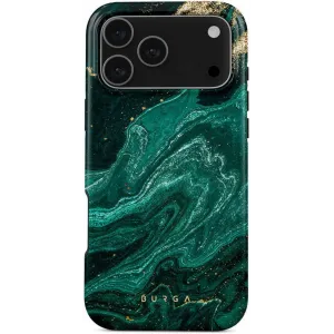 Coque arrière Burga Tough avec MagSafe pour Apple iPhone 17 Pro Max - Emerald Pool