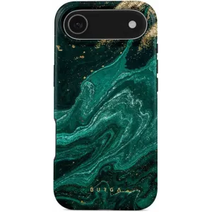 Coque arrière Burga Tough avec MagSafe pour Apple iPhone Air - Emerald Pool