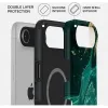 Coque arrière Burga Tough avec MagSafe pour Apple iPhone Air - Emerald Pool 2