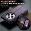 Coque portefeuille CASEME Litchi Texture pour Xiaomi Redmi 14C / Xiaomi Poco C75 - Violet 8