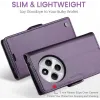 Coque portefeuille CASEME Litchi Texture pour Xiaomi Redmi 14C / Xiaomi Poco C75 - Violet 10