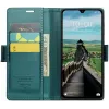 Coque portefeuille CASEME Litchi Texture pour Xiaomi Redmi 14C / Xiaomi Poco C75 - Vert 6
