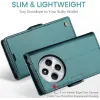 Coque portefeuille CASEME Litchi Texture pour Xiaomi Redmi 14C / Xiaomi Poco C75 - Vert 10