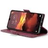 Coque portefeuille CASEME Litchi Texture pour Xiaomi Redmi 14C / Xiaomi Poco C75 - Rouge 7