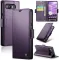 Coque portefeuille CASEME Litchi Texture pour Google Pixel 9a - Violet