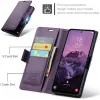 Coque portefeuille CASEME Litchi Texture pour Samsung Galaxy A36 - Violet 5