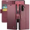 Coque portefeuille CASEME Litchi Texture pour Samsung Galaxy A36 - Rouge