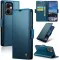 Coque portefeuille CASEME Litchi Texture pour Oppo Reno13 F 4G/5G / Reno13 FS 5G - Bleu