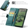 Coque portefeuille CASEME Litchi Texture pour Oppo Reno13 Pro - Vert 2