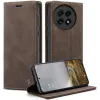 Coque portefeuille CASEME Retro Texture pour OnePlus 13 - Marron foncé