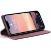 Coque portefeuille CASEME Retro Texture pour Apple iPhone 17e/16e - Bordeaux 7