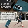 Coque portefeuille CASEME Retro Texture pour Samsung Galaxy S25 Edge - Bleu 6