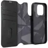 Coque portefeuille en cuir véritable Decoded en cuir véritable 2-en-1 pour Apple iPhone 15 Pro - Noir 6