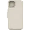 Coque portefeuille en cuir véritable Decoded en cuir véritable 2-en-1 pour Apple iPhone 15 - Clay