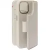 Coque portefeuille en cuir véritable Decoded en cuir véritable 2-en-1 pour Apple iPhone 15 - Clay 3
