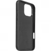 Coque arrière Decoded en cuir véritable pour Apple iPhone 16 Pro Max - Noir 4