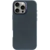 Coque arrière Decoded en cuir véritable pour Apple iPhone 16 Pro Max - Navy