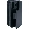 Coque portefeuille en cuir véritable Decoded en cuir véritable 2-en-1 pour Apple iPhone 16 - Navy 3