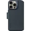 Coque portefeuille détachable Decoded en cuir véritable 2-en-1 pour Apple iPhone 16 Pro - Navy 0