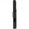 Coque portefeuille en cuir véritable Decoded en cuir véritable 2-en-1 pour Apple iPhone 16 Pro - Noir 4