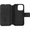 Coque portefeuille en cuir véritable Decoded en cuir véritable 2-en-1 pour Apple iPhone 16 Pro - Noir 5