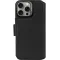 Coque portefeuille en cuir véritable Decoded en cuir véritable 2-en-1 pour Apple iPhone 16 Pro Max - Noir