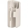 Coque portefeuille en cuir véritable Decoded en cuir véritable 2-en-1 pour Apple iPhone 16 Pro Max - Clay 8