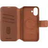 Coque portefeuille en cuir véritable Decoded en cuir véritable 2-en-1 pour Apple iPhone 16 Plus - Tan 8