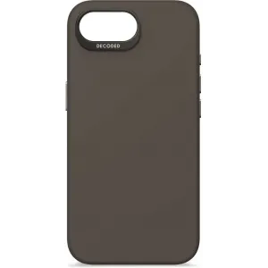 Coque arrière en silicone Decoded avec MagSafe pour Apple iPhone 17e/16e - Noir