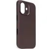 Coque arrière Decoded en cuir véritable pour Apple iPhone 17 - Chocolate Brown 2