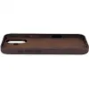 Coque arrière Decoded en cuir véritable pour Apple iPhone 17 - Chocolate Brown 4