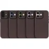 Coque arrière Decoded en cuir véritable pour Apple iPhone 17 - Chocolate Brown 8
