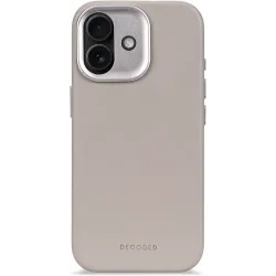 Coque arrière Decoded en cuir véritable pour Apple iPhone 17 - Solid Clay